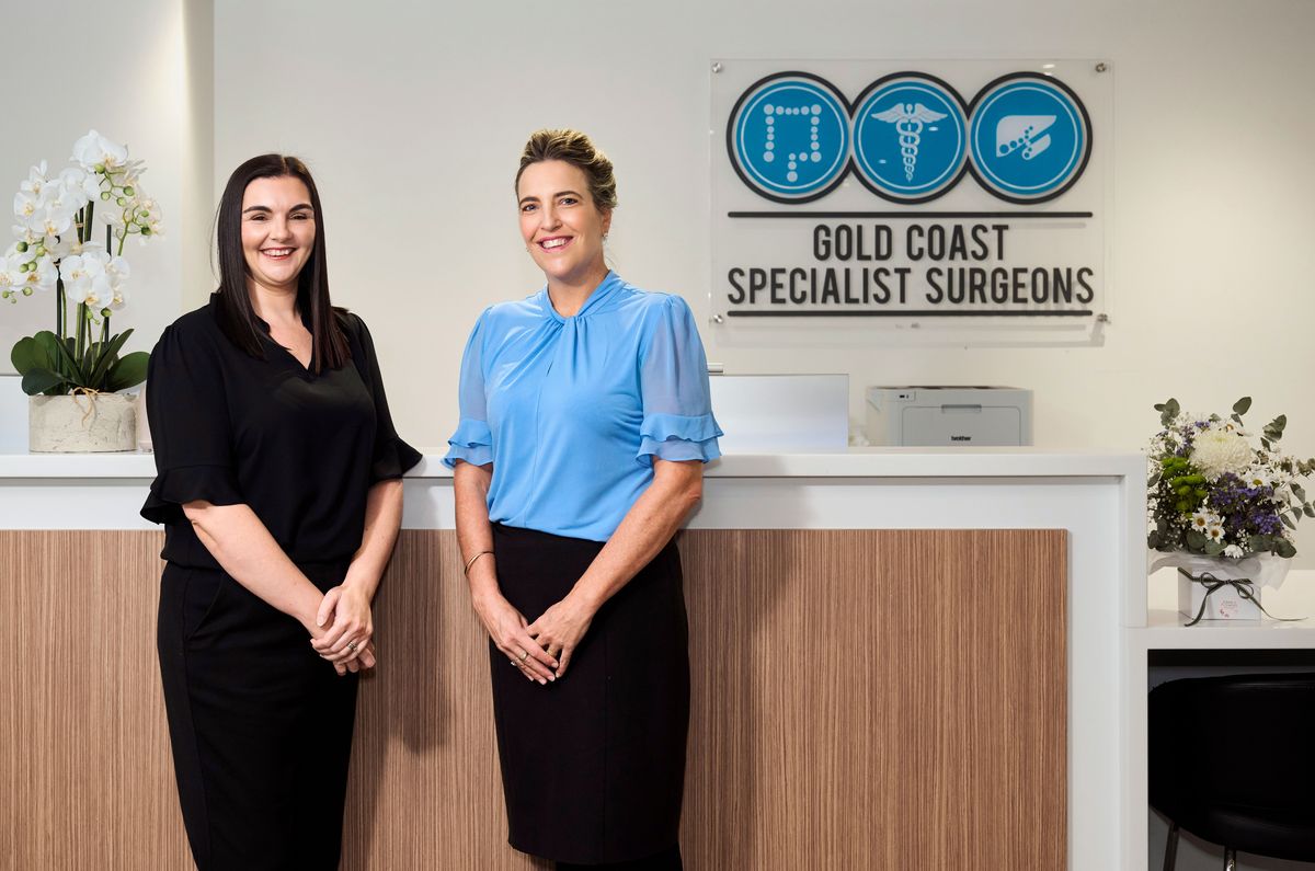 The reception team at Gold Coast Specialist Surgeons